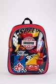 Figürlü Orjinal Su Geçirmez  Araba Figürlü Okul Çantası - 2