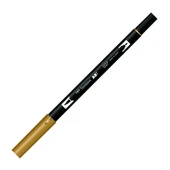 Supertrend Dual Brush Pen Grafik Çizim Kalemi 027 Dark Ochre - 1