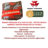 Massey Ferguson 2600 Serisi Üst Depolu Kabinsiz Traktör Kılıfı Branda thumbnail 3