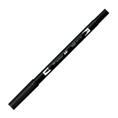 Supertrend Dual Brush Pen Grafik Çizim Kalemi N25 Lamp Black - 1