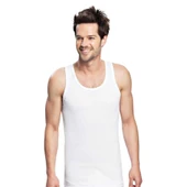 6 Adet Nbb Erkek Ribana Askılı Atlet 712 thumbnail 1