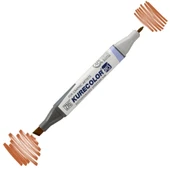 Supertrend Kurecolor Twin S Grafik Çizim Marker Kalemi 705 Brown - 1