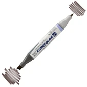 Supertrend Kurecolor Twin S Grafik Çizim Marker Kalemi 767 Dark Brown - 1