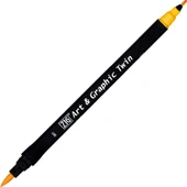 Supertrend Art & Graphic Twin Marker Çizim Kalemi 1 Yellow - 1
