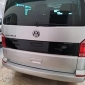 Volkswagen Transporter T6 2015-2020 Yıl Aralığı Uyumlu Plaka Yeri Kaplama - 7