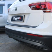 Volkswagen Tiguan 2016- Yılı ve Sonrası Uyumlu Arka Tampon Eşiği Mat thumbnail 12