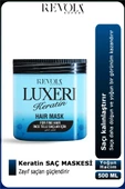 Revola Luxeri İnce Telli Saçlar İçin Tuzsuz Saç Maskesi 500 Ml Keratin - 1