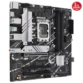 ASUS PRIME B760M-A D4-CSM DDR4 HDMI-DP PCIE 4.0 1700p mATX KURUMSAL ANAKART thumbnail 3