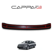 Volkswagen Passat 2015- Yılı ve Sonrası Uyumlu Arka Tampon Eşiği Parlak thumbnail 5