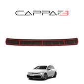 Volkswagen Golf 8 2021- Yılı ve Sonrası Uyumlu Arka Tampon Eşiği Parlak thumbnail 6