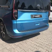 Volkswagen Caddy 2021- Yılı ve Sonrası Uyumlu Arka Tampon Eşiği Mat thumbnail 8
