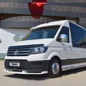Volkswagen Crafter 2018- Yılı ve Sonrası Uyumlu Kaput Rüzgarlığı 3mm - 6
