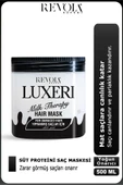 Revola Luxeri Yıpranmış Saçlar İçin Tuzsuz Saç Maskesi 500 Ml Milk Therapy - 1