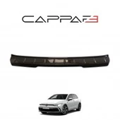 Volkswagen Golf 8 2021- Yılı ve Sonrası Uyumlu Arka Tampon Eşiği Parlak thumbnail 1