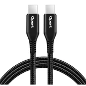 QPORT Q-TYPE-C1 1.5metre TYPE-C Görüntü Kablosu thumbnail 2
