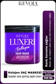 Revola Luxeri Boyalı Saçlar İçin Tuzsuz Saç Maskesi 500 Ml Kolajen - 1