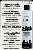 Revola Luxeri 2'si 1 Arada Şampuan ve Kondisyoner Yıpranmış Saçlar İçin Onarıcı 500 Ml Milk Therapy - 2