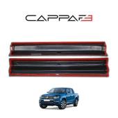 Volkswagen Amarok 2010-2022 Yıl Aralığı Uyumlu Kapı Eşiği 4 Parça - 6