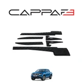 Volkswagen Amarok 2010-2022 Yıl Aralığı Uyumlu Yarasa Kapı Kaplama 6 Parça thumbnail 4
