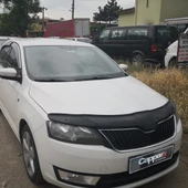 Skoda Rapid 2012-2019 Yıllları Arası Uyumlu Ön Kaput Rüzgarlık 3mm - 7