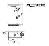 Creavit Elmas Tezgah Üstü Çanak Lavabo Tp025 thumbnail 2