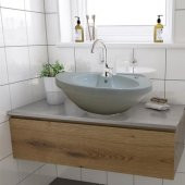 Creavit 70 cm Tezgah Üstü Çanak Lavabo TP170 thumbnail 3