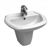 Serel Çocuk 40x50 cm Yarım Ayaklı Lavabo 8758STS110H - 1