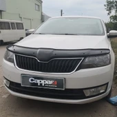 Skoda Rapid 2012-2019 Yıllları Arası Uyumlu Ön Kaput Rüzgarlık 3mm - 6