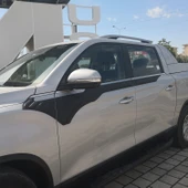 Ssangyong Musso 2018-2021 Yıl Aralığı Uyumlu Yarasa Kapı Kaplama 6 Parça thumbnail 9