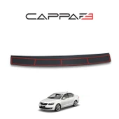 Skoda Octavia 2013 Yılı Ve Sonrası Uyumlu Arka Tampon Eşiği Parlak thumbnail 2
