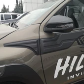 Toyota Hilux 2015-2020 Yıl Aralığı Uyumlu Yarasa Kapı Kaplama 4 Parça thumbnail 9