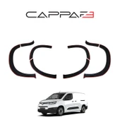 Toyota Proace City 2019- Yılı ve Sonrası Uyumlu Çamurluk Dodik 8 Parça thumbnail 4