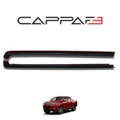 Toyota Hilux 2021- Yılı ve Sonrası Uyumlu Kasa Kenar Koruma 2 Parça thumbnail 4