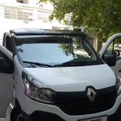Renault Trafic 2014-2019 Yıl Aralığı Uyumlu Ön Cam Güneşliği - 7