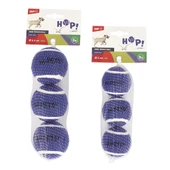 M-Pets Hop Tennis Topu Mavi 5cm 3lü Set - 3