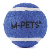 M-Pets Hop Tennis Topu Mavi 5cm 3lü Set - 1