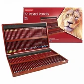 Supertrend Pastel Pencil Ahşap Kutu Pastel Boya Kalem Seti 72 Renk - 1