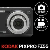 KODAK PIXPRO FZ55-RD 16MP Dijital Fotoğraf Makinesi - 4
