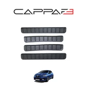 Renault Clio 5 2020- Yılı ve Sonrası Uyumlu Kapı Eşiği 4 Parça - 2