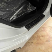 Renault Clio 5 2020- Yılı ve Sonrası Uyumlu Kapı Eşiği 4 Parça - 8