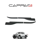 Mitsubishi L200 2007-2015 Yıl Aralığı Uyumlu Yarasa Kapı Kaplama 4 Parça thumbnail 2