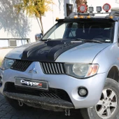 Mitsubishi L200 2007-2015 Yıl Aralığı Uyumlu Ön Kaput Büyük Scoop - 4