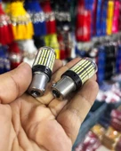Oto 144LED Ampul 2'li Set, 93M 12V Tek Duy Beyaz Işık, Fren, Park, Sinyal Ampulleri thumbnail 4