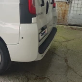 Renault Trafic 2001-2014 Yıl Aralığı Uyumlu Arka Tampon Eşiği Mat - 6