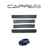 Renault Clio 5 2020- Yılı ve Sonrası Uyumlu Kapı Eşiği 4 Parça - 1