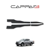 Mitsubishi L200 2015-2019 Yıl Aralığı Uyumlu Yarasa Kapı Kaplama 4 Parça thumbnail 2