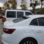 Renault Megane 4 2016- Yılı ve Sonrası Uyumlu Arka Cam Spoyler - 4