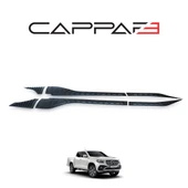 Mercedes X-Class 2017- Yılı ve Sonrası Uyumlu Yarasa Kapı Kaplama 6 Parça thumbnail 6