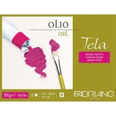 Supertrend Blocco Tela Canvas Tuval Dokulu Yağlı Boya Defteri 300 gr. 24x32 cm. 10 yaprak - 1