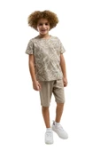 Arnetta Erkek Çocuk Şortlu Pijama Takım 3300 thumbnail 2